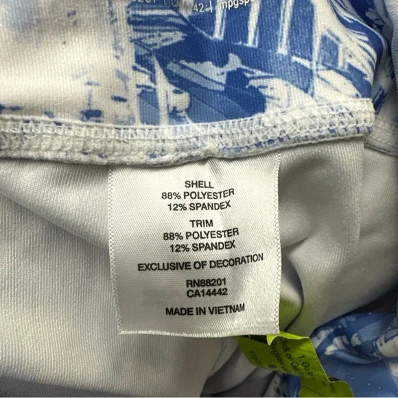 MPG Leggings Womens Size XS Blue Mid Rise Pull On Compression Athletic<<149>>> - Picture 6 of 7